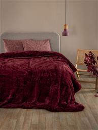 ΚΟΥΒΕΡΤΟΠΑΠΛΩΜΑ ΥΠΕΡΔΙΠΛΟ HOME EMBER WINE 220X240CM PALAMAIKI