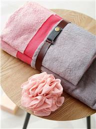 ΠΕΤΣΕΤΕΣ ΜΠΑΝΙΟΥ HOME BATHROOM TOWEL FANDAGO PINK 2ΤΜΧ PALAMAIKI