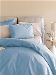 ΣΕΝΤΟΝΙΑ ΜΟΝΑ HOME ETOILE/2 BLUE ΣΕΤ 3 ΤΜΧ ΜΕ ΛΑΣΤΙΧΟ (170X260CM) PALAMAIKI