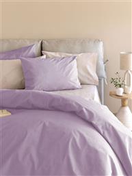 ΣΕΝΤΟΝΙΑ ΜΟΝΑ HOME ETOILE/2 LILAC ΣΕΤ 3 ΤΜΧ ΜΕ ΛΑΣΤΙΧΟ (170X260CM) PALAMAIKI