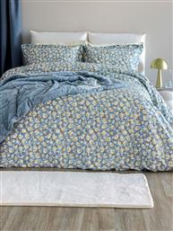 ΣΕΝΤΟΝΙΑ ΜΟΝΑ HOME IVY IS807 ΣΕΤ 3 ΤΜΧ ΧΩΡΙΣ ΛΑΣΤΙΧΟ (170X270CM) PALAMAIKI