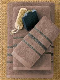 ΣΕΤ ΠΕΤΣΕΤΕΣ ΜΠΑΝΙΟΥ HOME SINA BROWN 3ΤΜΧ PALAMAIKI