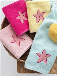 ΣΕΤ ΠΕΤΣΕΤΕΣ KIDS BATH 40X60CM STARFISH 4ΤΜΧ PALAMAIKI