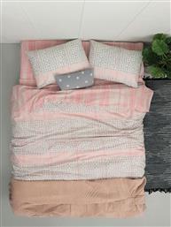 ΣΕΤ ΣΕΝΤΟΝΙΑ ΜΟΝΑ HOME FASHION LIFE FL6175 FLAT ΧΩΡΙΣ ΛΑΣΤΙΧΟ 170Χ260CM PALAMAIKI