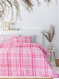 ΣΕΤ ΣΕΝΤΟΝΙΑ ΜΟΝΑ HOME FASHION LIFE FL6242 FLAT ΧΩΡΙΣ ΛΑΣΤΙΧΟ 170Χ260CM PALAMAIKI