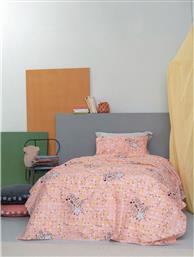 ΣΕΤ ΣΕΝΤΟΝΙΑ ΜΟΝΑ LUMINUS CLUSTER PINK 170X260CM 3ΤΜΧ PALAMAIKI