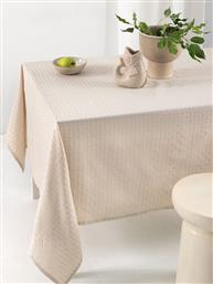 ΤΡΑΠΕΖΟΜΑΝΤΗΛΟ HOME FORMAL DINNER MILLY BEIGE 175X320CM PALAMAIKI