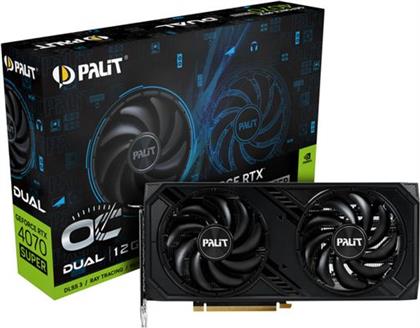 GEFORCE RTX 4070 SUPER 12GB DUAL OC ΚΑΡΤΑ ΓΡΑΦΙΚΩΝ PALIT