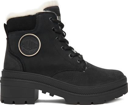 ΜΠΟΤΙΝΙΑ PALLARISE NBK WL 99527-008-M ΜΑΥΡΟ PALLADIUM