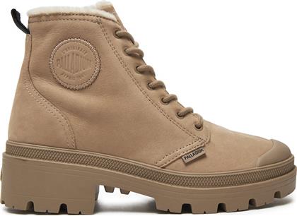 ΟΡΕΙΒΑΤΙΚΑ ΠΑΠΟΥΤΣΙΑ PALLABASE NBK ZIP WL 98867-211-M ΓΚΡΙ PALLADIUM