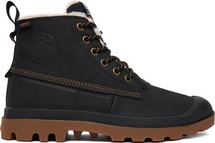 ΟΡΕΙΒΑΤΙΚΑ ΠΑΠΟΥΤΣΙΑ PAMPA DUCK WL WP+ 79547-008-M ΜΑΥΡΟ PALLADIUM
