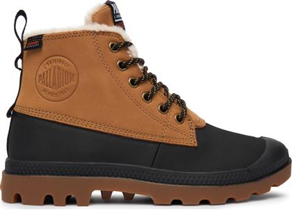 ΟΡΕΙΒΑΤΙΚΑ ΠΑΠΟΥΤΣΙΑ PAMPA DUCK WL WP+ 79547-254-M ΚΑΦΕ PALLADIUM