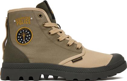 ΟΡΕΙΒΑΤΙΚΑ ΠΑΠΟΥΤΣΙΑ PAMPA HAWKINS POLICE 04624-308-M ΠΡΑΣΙΝΟ PALLADIUM