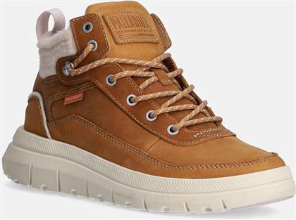 ΣΟΥΕΤ ΑΘΛΗΤΙΚΑ ΠΑΠΟΥΤΣΙΑ PALLAFLEX CUFF WARM ΧΡΩΜΑ: ΚΑΦΕ, 94339-252-M PALLADIUM