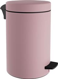 ΚΑΔΟΣ ΑΠΟΡΡΙΜΜΑΤΩΝ ΜΠΑΝΙΟΥ (Φ25X40) 12LT 12-090-303 MATT PINK PAM & CO