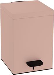 ΚΑΛΑΘΙ ΑΠΟΡΡΙΜΜΑΤΩΝ 5LT ΑΝΟΞΕΙΔΩΤΟ MATT DUSTY PINK 18X18X26ΕΚ. 137-304 (ΥΛΙΚΟ: ΑΝΟΞΕΙΔΩΤΟ, ΧΡΩΜΑ: ΡΟΖ) - - 137-304 PAM & CO