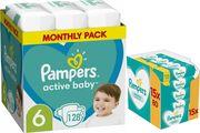 ΠΑΝΕΣ ACTIVE BABY NO6 (XL 13-18KG) 128TMX+ΜΩΡΟΜΑΝΤΗΛΑ SENSITIVE PAMPERS