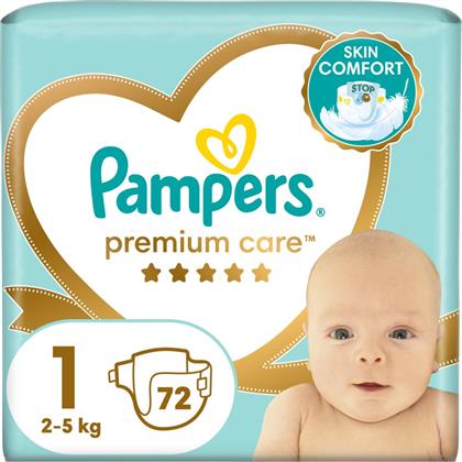 ΠΑΝΕΣ ΜΩΡΟΥ PREMIUM CARE ΝΟ1 72 ΤΕΜΑΧΙΑ PAMPERS