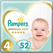 ΠΑΝΕΣ PREMIUM CARE ΜΕΓ 4 52 ΤΜΧ JUMBO PAMPERS από το e-SHOP