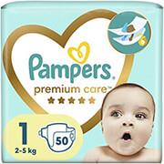 ΠΑΝΕΣ PREMIUM CARE NEWBORN 50ΤΜΧ PAMPERS από το e-SHOP