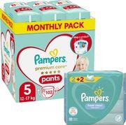 ΠΑΝΕΣ PREMIUM PANTS NO5 (12-17KG) 102TMX+ΔΩΡΟ WIPES FRESH PAMPERS