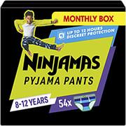 ΠΑΝΕΣ ΒΡΑΚΑΚΙ NINJAMAS 8-12Y 54ΤΜΧ BOY PAMPERS