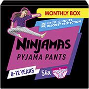 ΠΑΝΕΣ ΒΡΑΚΑΚΙ NINJAMAS 8-12Y 54ΤΜΧ GIRL PAMPERS