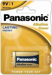 ΜΠΑΤΑΡΙΑ ALKALINE POWER 9V 6LR61 PANASONIC