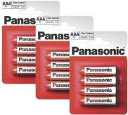 ΜΠΑΤΑΡΙΑ ZINC CARBON 3A 12 ΤΕΜ. PANASONIC