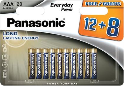 EVERYDAY POWER AAA 12&8ΤΜΧ ΑΛΚΑΛΙΚΕΣ ΜΠΑΤΑΡΙΕΣ PANASONIC