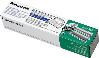 ΜΕΛΑΝΟΤΑΙΝΙΑ ΜΑΥΡΗ KX-FA55X (2 ΤΕΜΑΧΙΑ) PANASONIC