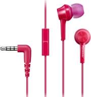 RP-TCM115E-P IN-EAR HEADPHONES WITH IN-LINE MIC PINK PANASONIC από το e-SHOP