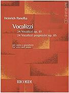 PANOFKA VOCALIZZI OP.81, OP.85