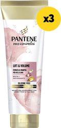 CONDITIONER ROSE WATER LIFT&VOLUME 480ML (3X160ML) PANTENE