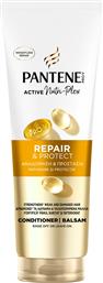 PRO-V ACTIVE NUTRI-PLEX REPAIR & PROTECT CONDITIONER FOR WEAK, DAMAGED HAIR ΜΑΛΑΚΤΙΚΗ ΚΡΕΜΑ ΑΝΑΔΟΜΗΣΗΣ & ΠΡΟΣΤΑΣΙΑΣ ΜΕ ΣΥΜΠΛΕΓΜΑ ΘΡΕΨΗΣ ΓΙΑ ΑΔΥΝΑΜΑ, ΤΑΛΑΙΠΩΡΗΜΕΝΑ ΜΑΛΛΙΑ 230ML PANTENE