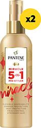 ΣΠΡΕΙ PRE-STYLER 5IN1 MIRACLE 400ML (2X200ML) PANTENE από το e-SHOP