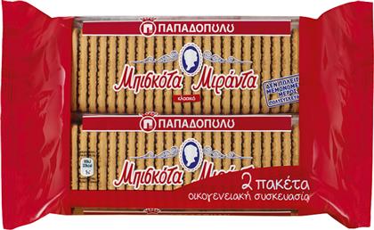 ΜΠΙΣΚΟΤΑ ΜΙΡΑΝΤΑ (2Χ250 G) ΠΑΠΑΔΟΠΟΥΛΟΥ