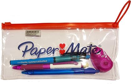 PAPERMATE PROMO BAG (ΣΤΥΛΟ+ΜΗΧ.ΜΟΛΥΒΙ+ΣΤΥΛΟ ΠΟΥ ΣΒΗΝΕΙ+ΔΙΟΡΘΩΤΙΚΟ) PAPER MATE