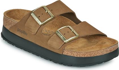 MULES ARIZONA FLEX PLATFORM LENB DARK TEA PAPILLIO