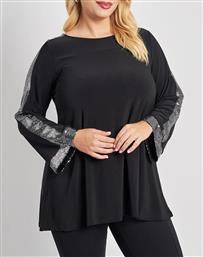 ΜΠΛΟΥΖΑ ΜΕ ΦΑΡΔΥ ΜΑΝΙΚΙ ΚΑΙ ΠΑΓΙΕΤΕΣ PARABITA