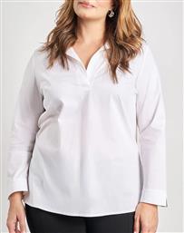 ΜΑΚΡΥΜΑΝΙΚΟ ΠΟΥΚΑΜΙΣΟ ΠΟΠΛΙΝΑ ΜΕ V ΚΑΙ ΓΙΑΚΑ PARABITA