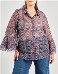 ΠΟΥΚΑΜΙΣΟ CHIFFON BOHO ΕΜΠΡΙΜΕ PARABITA
