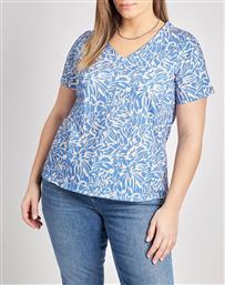 T-SHIRT ΒΑΜΒΑΚΕΡΟ ALL OVER FLORAL PRINT PARABITA