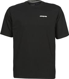 T-SHIRT ΜΕ ΚΟΝΤΑ ΜΑΝΙΚΙΑ M'S P-6 LOGO ORGANIC T-SHIRT PATAGONIA από το SPARTOO