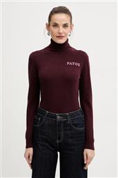 ΜΑΛΛΙΝΟ ΠΟΥΛΟΒΕΡ ΧΡΩΜΑ: ΜΠΟΡΝΤΟ, KN3088041 PATOU