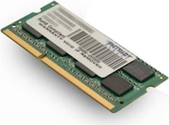 ΜΝΗΜΗ RAM SIGNATURE PSD34G16002S DDR3 4GB 1600MHZ SODIMM ΓΙΑ LAPTOP PATRIOT