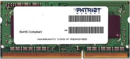 ΜΝΗΜΗ RAM SIGNATURE PSD34G1600L81S DDR3 4GB 1600MHZ SODIMM ΓΙΑ LAPTOP PATRIOT