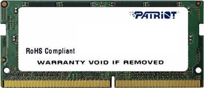 ΜΝΗΜΗ RAM SIGNATURE PSD48G240081S DDR4 8GB 2400MHZ SODIMM ΓΙΑ LAPTOP PATRIOT