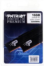 ΜΝΗΜΗ RAM ΣΤΑΘΕΡΟΥ 16 GB DDR4 PATRIOT