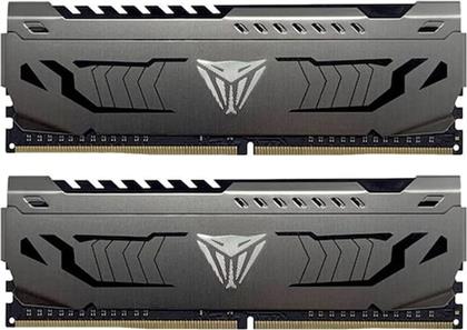 ΜΝΗΜΗ RAM VIPER STEEL PVS416G300C6K DDR4 16GB (2X8GB) 3000MHZ ΓΙΑ DESKTOP PATRIOT